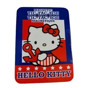 Hello KITTY MAGNETIC TIC TAC TOE Sanrio Game Travel Game Easy